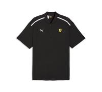 Poloshirt PUMA "Scuderia Ferrari Premium CLOUDSPUN Polo Herren", Herren, Gr. XXL, schwarz, Obermaterial: 94% Polyester, 6% Elasthan; Rückenteil: 76% Polyester, 5% Elasthan, 19% Lyocell; Kragen: 100% P