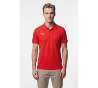 Puma Poloshirt teamGOAL Casuals, rot/weiß, Herren M