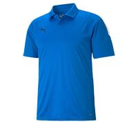 PUMA teamLIGA Sideline Poloshirt Herren electric blue lemonade L