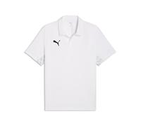 PUMA teamLIGA 26 Sideline Poloshirt Herren 04 - PUMA white/PUMA black/flat light gray M