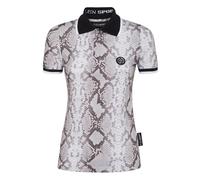 PLEIN SPORT Damen Polo PYTHON (PP983) M Grau