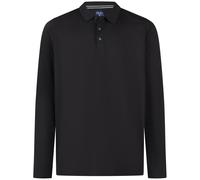 Poloshirt - Quick Dry - Langarm - schwarz Marvelis