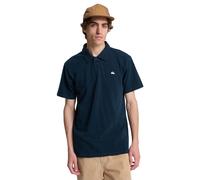 Poloshirt QUIKSILVER "Mw Pique", Herren, Gr. L, blau (schwarz navy), 100% Baumwolle, Kurzarm, Shirts (49005639-L) schwarz navy