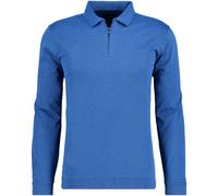Poloshirt RAGMAN, Herren, Gr. 3XL, blau (blau, melange, 765), Piqué, Baumwollmischung, regular fit, ohne Ausschnitt, Shirts (38857334-XXXL) blau, melange, 765