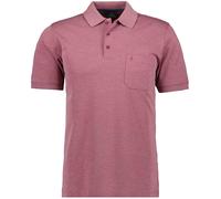 Poloshirt RAGMAN, Herren, Gr. 7XL, rot (vintage rot, 434), Piqué, 61% Baumwolle, 39% Polyester, regular fit, ohne Ausschnitt, Shirts (88979934-7XL) vintage rot, 434