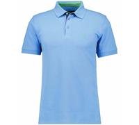 RAGMAN Regular Fit Poloshirt Kurzarm Hell Dblau
