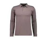 Poloshirt RAGMAN, Herren, Gr. L, braun (macchiato), 70% Baumwolle 30% Polyester, regular fit, ohne Ausschnitt, Shirts (70969806-L) macchiato