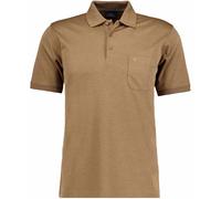 Ragman Herren Softknit Poloshirt Regular Fit Kurzarm mit Brusttasche Zimt-088 L
