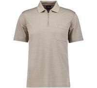 Poloshirt RAGMAN, Herren, Gr. M, beige, Piqué, 60% Baumwolle 40% Polyester, regular fit, ohne Ausschnitt, Shirts (35152242-M) beige