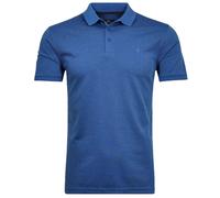 Poloshirt RAGMAN, Herren, Gr. M, blau (blau, melange, 765), 70% Baumwolle 30% Polyester, casual, regular fit, ohne Ausschnitt, Kurzarm, Shirts (28784968-M) blau, melange, 765