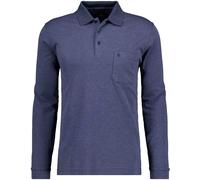 Poloshirt RAGMAN, Herren, Gr. M, blau (marineblau), Piqué, 90% Baumwolle, 10% Polyester, regular fit, ohne Ausschnitt, Shirts (34991653-M) marineblau