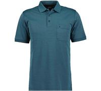 Poloshirt RAGMAN, Herren, Gr. M, grün (dunkelgrün, 357), Piqué, 61% Baumwolle, 39% Polyester, regular fit, ohne Ausschnitt, Shirts (73121510-M) dunkelgrün, 357