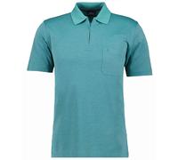 Poloshirt RAGMAN, Herren, Gr. M, grün (smaragd), Piqué, 61% Baumwolle, 39% Polyester, regular fit, ohne Ausschnitt, Shirts (55772833-M) smaragd