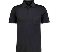 Poloshirt RAGMAN, Herren, Gr. M, schwarz, Piqué, 61% Baumwolle, 39% Polyester, regular fit, ohne Ausschnitt, Shirts (44245212-M) schwarz