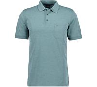 Poloshirt RAGMAN, Herren, Gr. S, grün (salbei, 344), Piqué, 61% Baumwolle, 39% Polyester, regular fit, ohne Ausschnitt, Shirts (24247828-S) salbei, 344