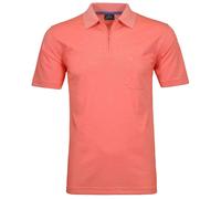 Poloshirt RAGMAN, Herren, Gr. XL, rosa (hellrot, 638), Piqué, 61% Baumwolle, 39% Polyester, regular fit, ohne Ausschnitt, Shirts (53076300-XL) hellrot, 638