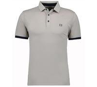 Poloshirt RAGMAN, Herren, Gr. XXL, beige (hell, beige, 209), Piqué, 52% Baumwolle, 45% Polyester, 3% Elasthan, regular fit, ohne Ausschnitt, Shirts (66073140-XXL) hell, beige, 209