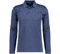 Poloshirt RAGMAN, Herren, Gr. XXL, blau (blau, melange, 707), Piqué, 70% Baumwolle, 30% Polyester, regular fit, ohne Ausschnitt, Shirts (95411535-XXL) blau, melange, 707