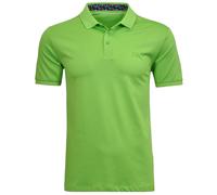 Poloshirt RAGMAN, Herren, Gr. XXL, grün, 52% Baumwolle 45% Polyester 3% Elasthan, regular fit, ohne Ausschnitt, Shirts Poloshirt (71361300-XXL)