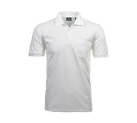 RAGMAN Herren RAGMAN Kurzarm Softknit Poloshirt 3X-Large, Weiss-006