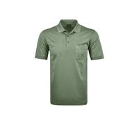 Poloshirt RAGMAN "Poloshirt Softknit-Polo", Herren, Gr. XXL, grün, Obermaterial: 70% Baumwolle CO. 30% Polyester PES., Shirts (16963319-XXL) grün