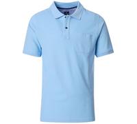 Poloshirt - Regular Fit - Piqué - hellblau Redmond
