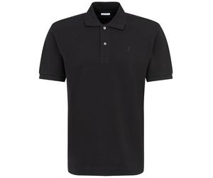 Poloshirt - Regular Fit - Piqué - schwarz Seidensticker