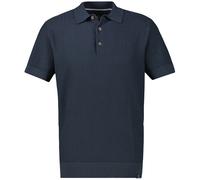 Poloshirt - Regular Fit - Struktur - dunkelblau Lerros
