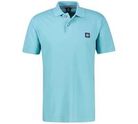 Poloshirt - Regular Fit - Struktur - türkis Lerros