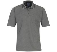 Poloshirt - Regular Fit - Wash and Wear - grau Redmond