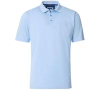 Poloshirt - Regular Fit - Wash and Wear - hellblau Redmond