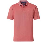 Poloshirt - Regular Fit - Wash and Wear - rot Redmond