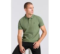 Poloshirt REPLAY, Herren, Gr. L, army grün, Piqué, Obermaterial: 100% Baumwolle, normal normal, ohne Ausschnitt, angesetztes Bündchen, Shirts Poloshirt, Feiner Piqué aus Baumwolle (94441342-L)