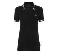 PLEIN SPORT Damen Polo W Poloshirt (PP1605) S Schwarz