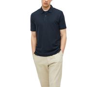 Strukturiertes Poloshirt mit Seitenschlitzen 3XL blau 2178232.5978.3XL