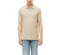 Strukturiertes Poloshirt mit Seitenschlitzen L beige 2178232.8148.L