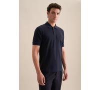 Poloshirt SEIDENSTICKER, Herren, Gr. L, navy, 100% Baumwolle, unifarben, regular fit, Shirts, Polo Uni (56460156-L) navy