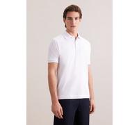 Poloshirt SEIDENSTICKER, Herren, Gr. XL, weiß, 70% Baumwolle, 30% Polyester, unifarben, regular fit, Shirts, Polo Uni (75589943-XL) weiß