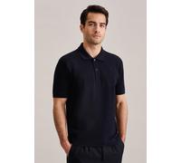 Seidensticker Regular Fit Poloshirt Kurzarm Deep Navy