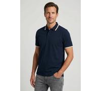 Poloshirt SELECTED "SLHSLIM-ATLAS SPORT SS POLO", Herren, Gr. XL, sky captain, Jersey, Obermaterial: 95% Baumwolle, 5% Elasthan, unifarben, slim fit normal, ohne Ausschnitt, Shirts, Baumwollmischung, 