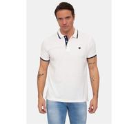 Poloshirt SIR RAYMOND TAILOR, Herren, Gr. XL, weiß, 100% Baumwolle, unifarben, ohne Ausschnitt, Shirts, mit klassischem Kragen und kurzer Knopfleiste (55908453-XL) weiß