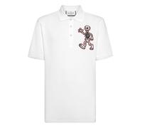 Poloshirt Skull L