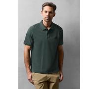 Poloshirt STREET ONE MEN, Herren, Gr. XL (44), grün (sea grün), Web, 95% Baumwolle, 5% Elasthan, unifarben, comfort fit normal, hoch geschlossener Ausschnitt, normaler Saum, Shirts, aus Baumwolle mit