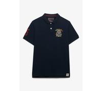 Superdry Crest Kurzarm-poloshirt 3XL Darkest Navy