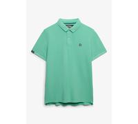 Poloshirt SUPERDRY "VINTAGE DESTROY POLO", Herren, Gr. L, grün (spring bud grün), Single Jersey, Obermaterial: 100% Baumwolle, unifarben, relaxed fit normal, Rundhals, Shirts (47535748-L) spring bud g