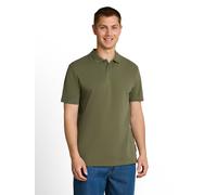 Poloshirt TOM TAILOR DENIM, Herren, Gr. XXL, oak leaf grün, Single Jersey, Obermaterial: 60% Baumwolle, 40% Polyester, Shirts (19912109-XXL) oak leaf grün