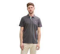 Tom Tailor Herren Piqué-Poloshirt 1027713 – aus Baumwolle – Dark Shadow, L
