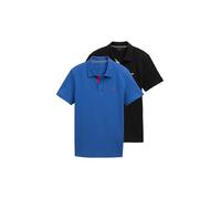 TOM TAILOR - Poloshirts im 2er-Pack Advanced Blue S