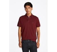 Poloshirt TOMMY HILFIGER "1985 REGULAR POLO", Herren, Gr. L, deep rouge, Piqué, Obermaterial: 96% Baumwolle, 4% Elasthan, hoch geschlossener Ausschnitt, Shirts, aus Piqué (25005455-L) deep rouge