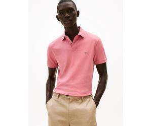 Poloshirt TOMMY HILFIGER "1985 REGULAR POLO", Herren, Gr. M, rosa (camellia blush), Piqué, Obermaterial: 96% Baumwolle, 4% Elasthan, hoch geschlossener Ausschnitt, Shirts, aus Piqué (14462217-M) camel
